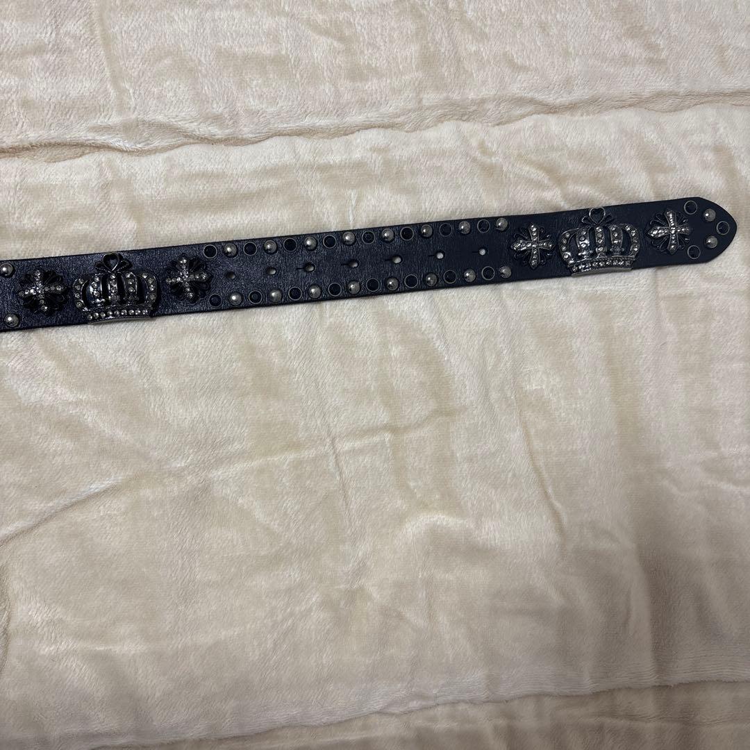 スタッズベルト　王冠　クラウン