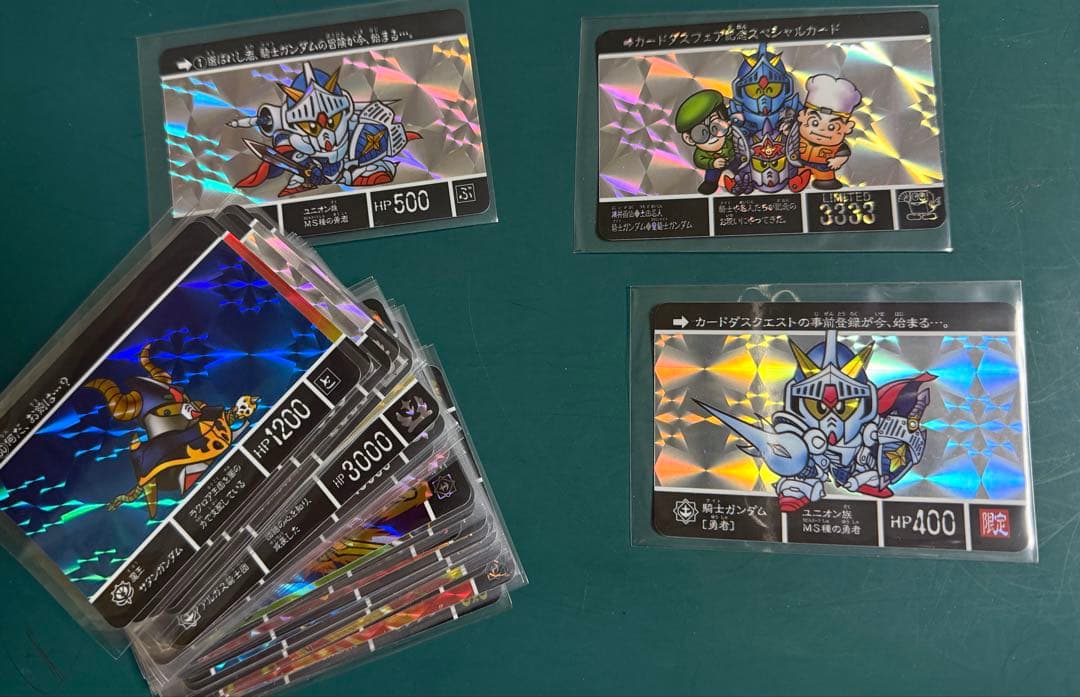 カードダス30周年記念 ベストセレクションセット SDガンダム外伝　カードのみ