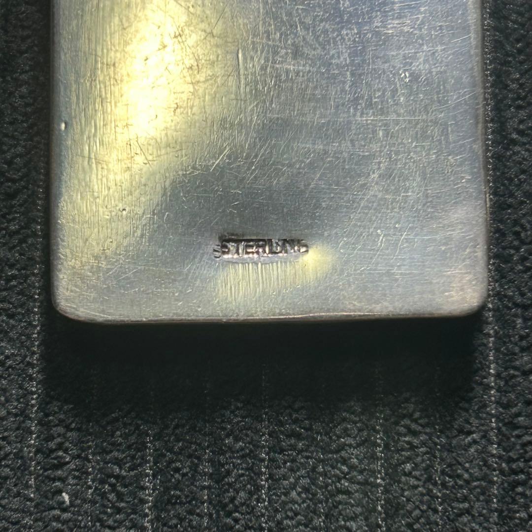 マネークリップ　ダガー　Sterlingシルバー　ハート　シルバー925 レア