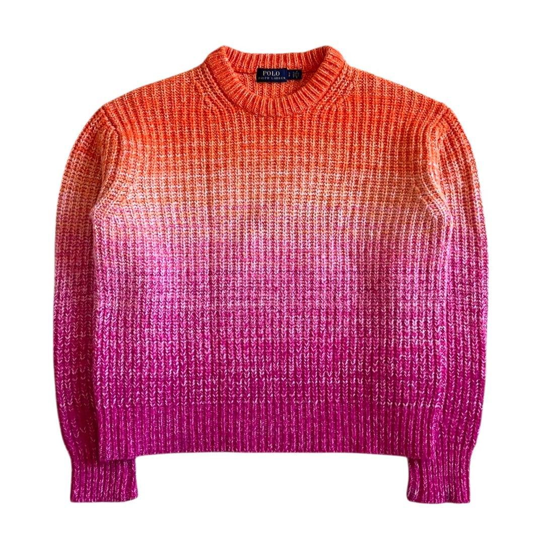 POLO ラルフローレン オンブレ グラデーション ニット セーター カシミヤ
