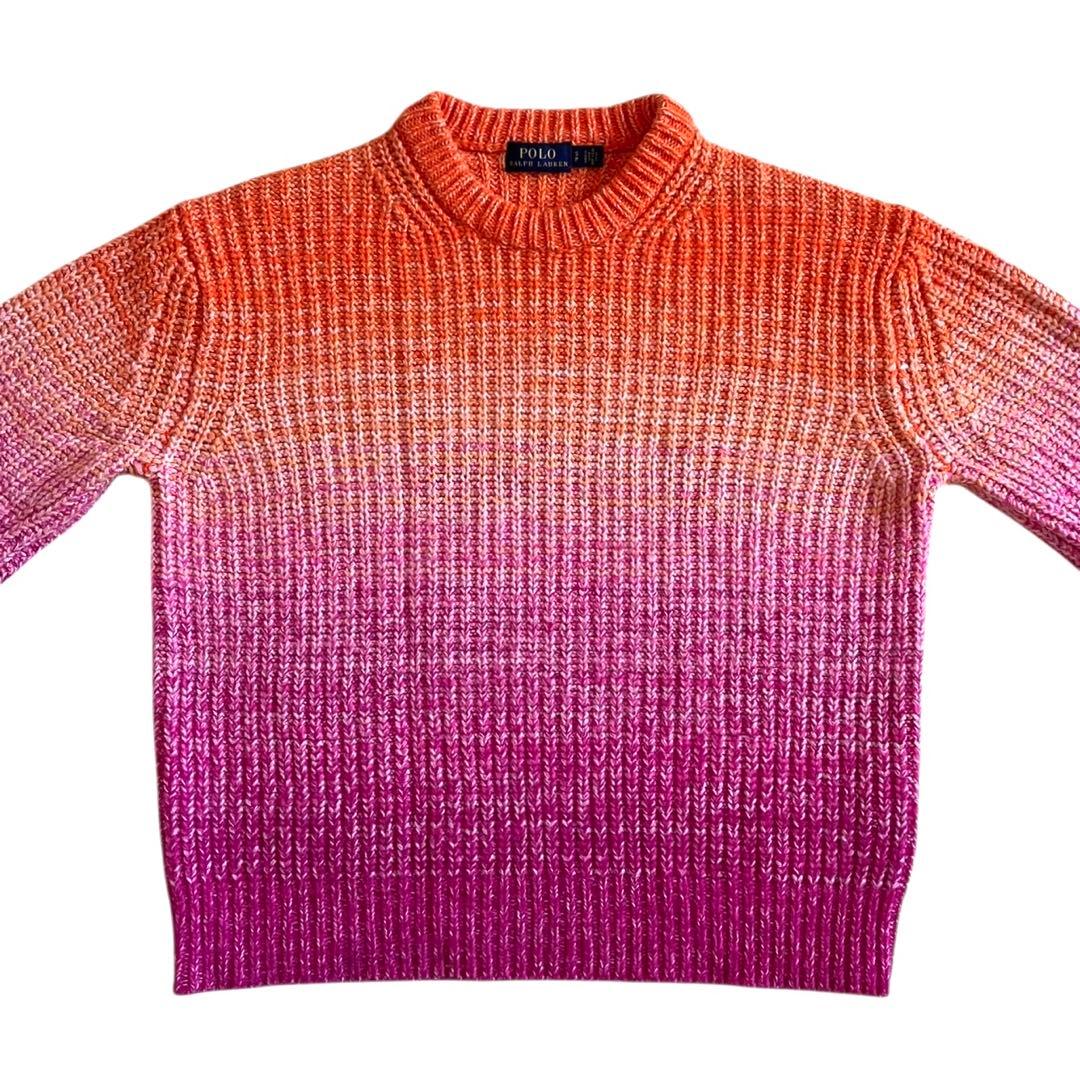 POLO ラルフローレン オンブレ グラデーション ニット セーター カシミヤ