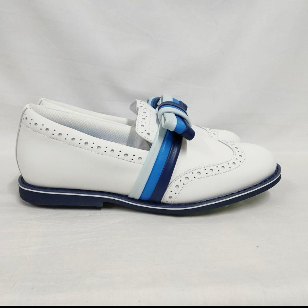 新品 未使用 G/FORE ガリバンター ジーフォア　ゴルフシューズ ブルー