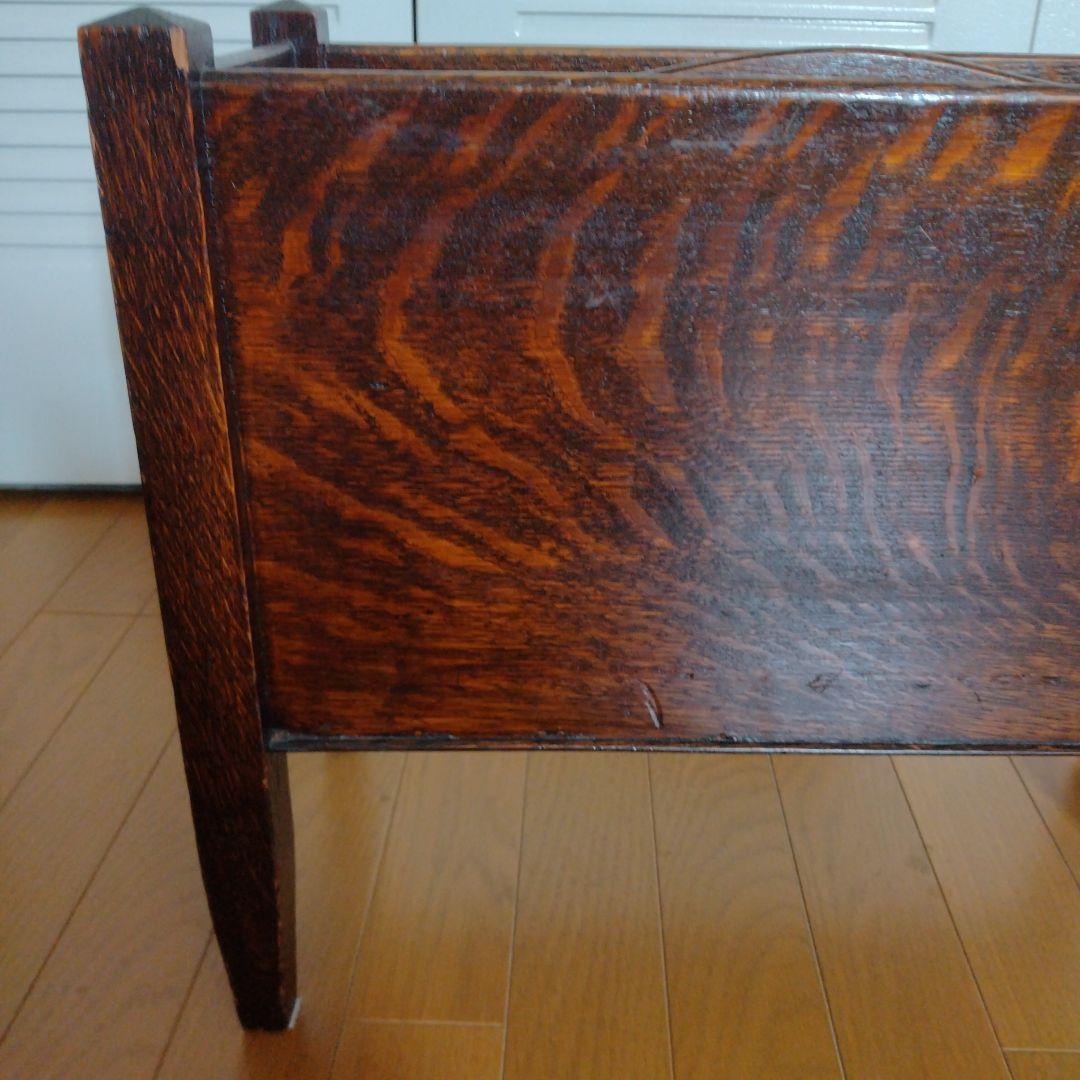 イギリスアンティーク　マガジンラック