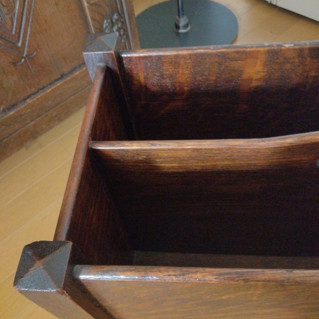 イギリスアンティーク　マガジンラック