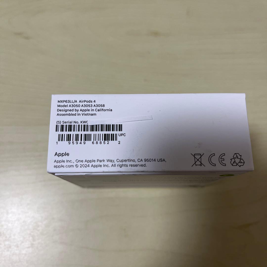 AirPods 4 本体 USB-C対応