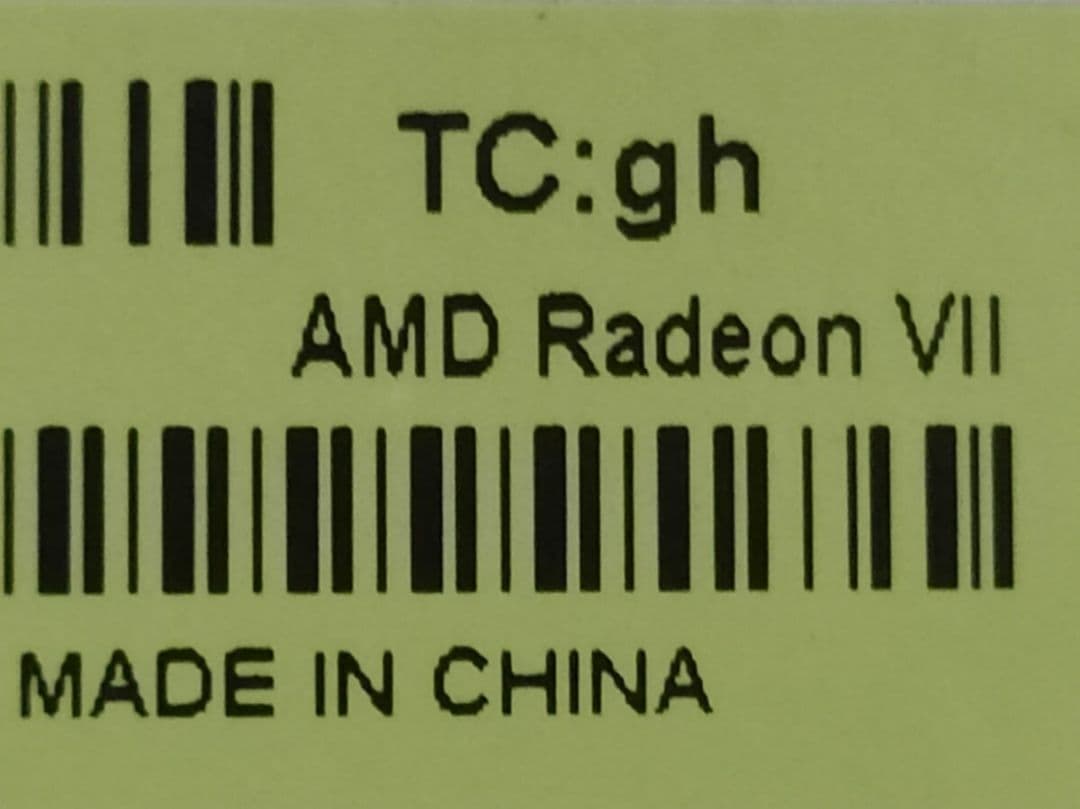 t*a様 AMD PowerColor Radeon VⅡ 16GB