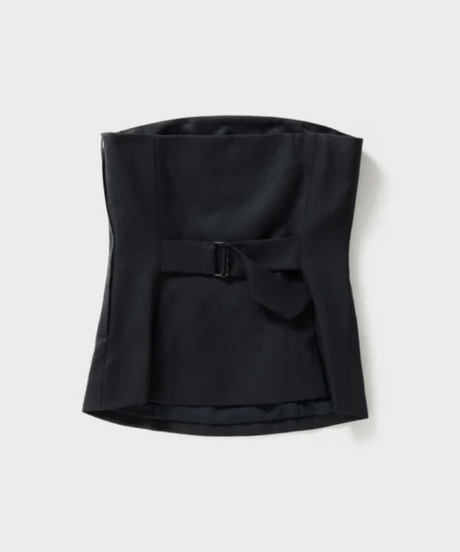 トップス HYKE VIYELLA STRAPLESS TOP hyke25SS