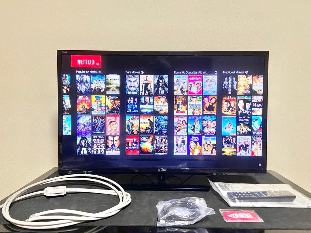 【今だけ優待価格】SHARP AQUOS ｜32V型HD｜裏番組録画対応