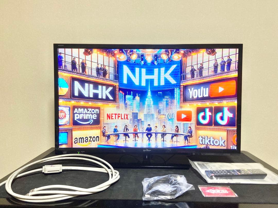 【今だけ優待価格】SHARP AQUOS ｜32V型HD｜裏番組録画対応