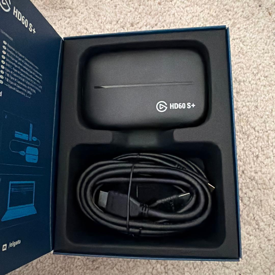 新品同様 Elgato HD60S＋　キャプチャーボード