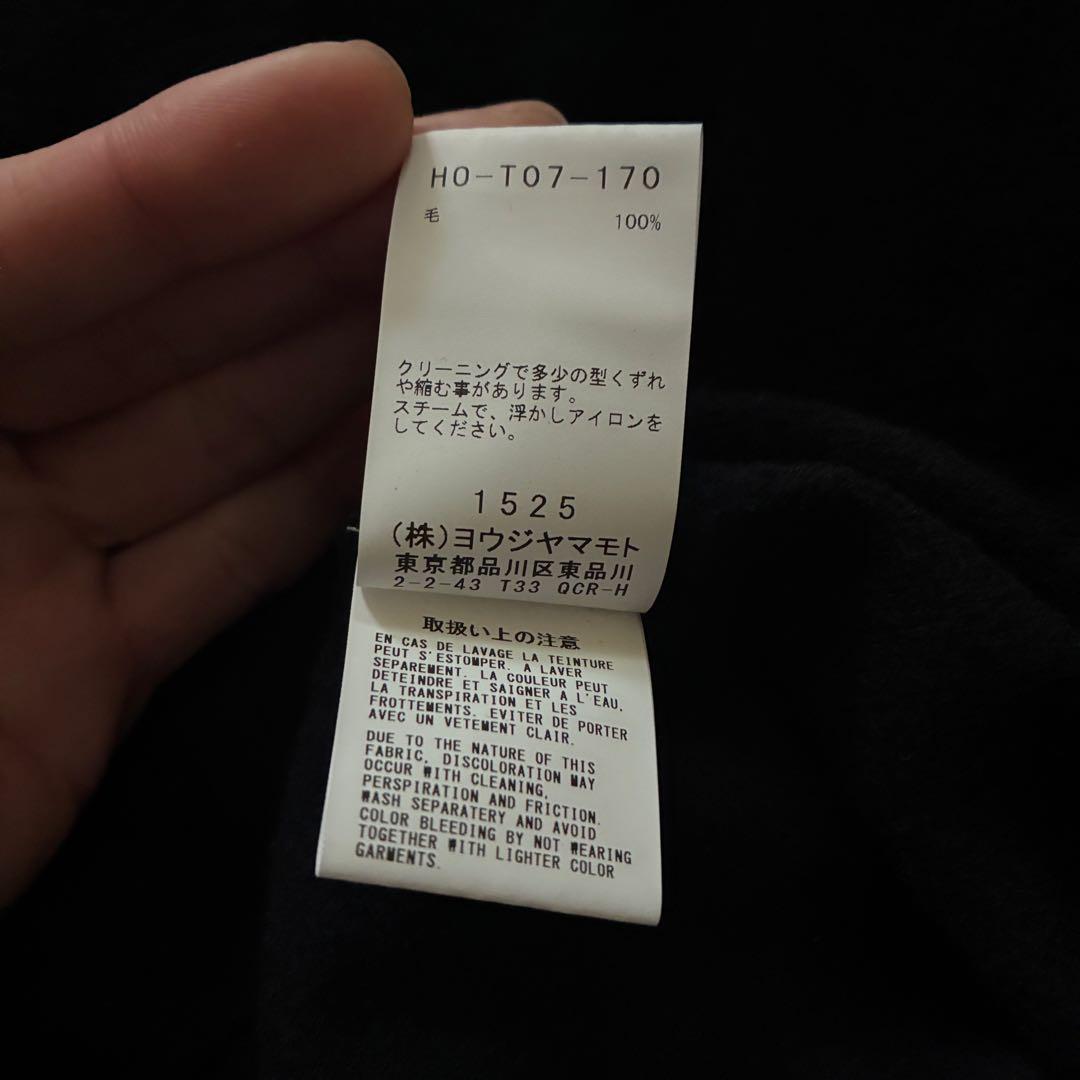 2024aw yohji yamamoto pour homme 重ね襟ニット