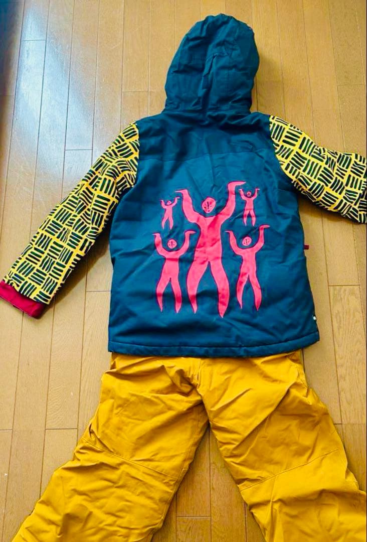 686 スノボウェア　スキーウェア　ビブパンツ　セット　キッズ