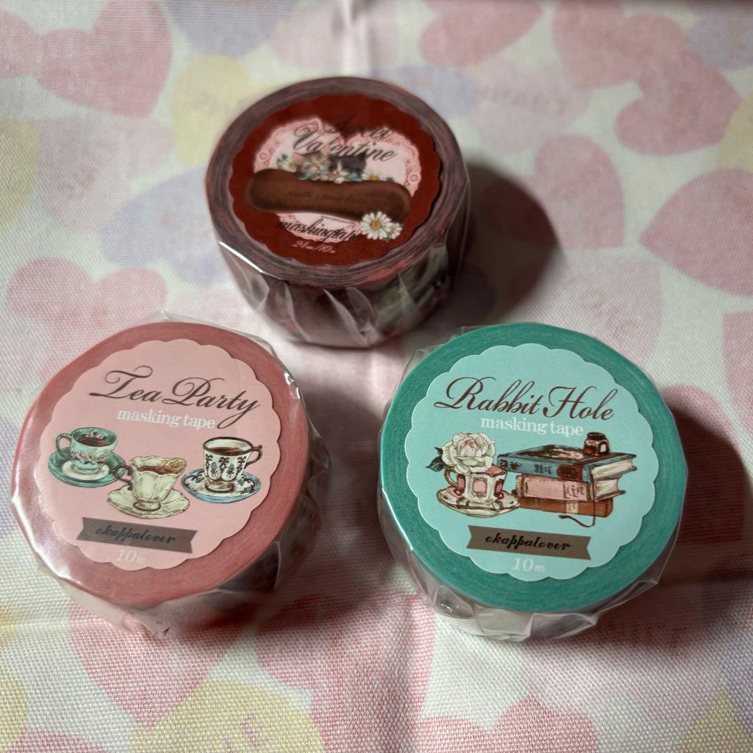 オカッパラバーさん　マスキングテープ　セット　C