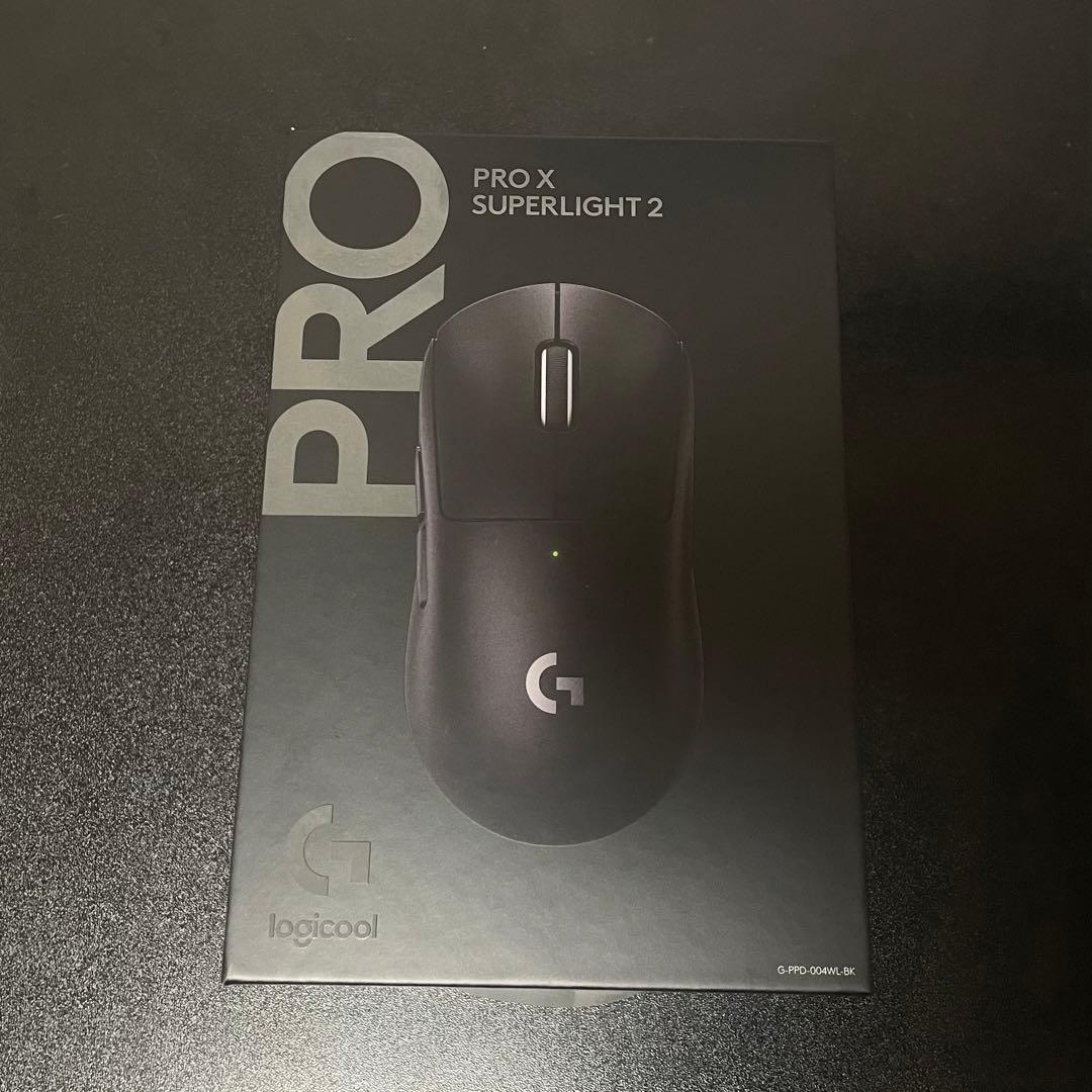 マウス・トラックボール PRO X Superlight 2 BLACK