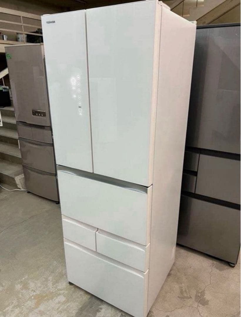 【高年式】2020年式 462L 東芝 6ドア冷蔵庫GR-S460FH