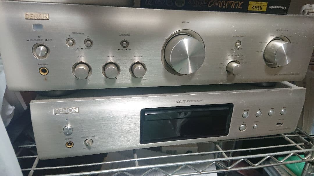 DENON アンプPMA-390AE、CDプレーヤーDCD-755RE セット
