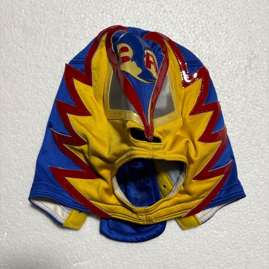 な*に様 直筆サイン■アメリカ・サルバヘ試合用■ミル・マスカラス　ドス・カラス