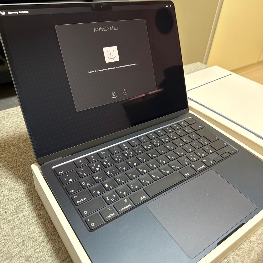 【1点限り】超美品 MacBook Air M2 充電回数50回