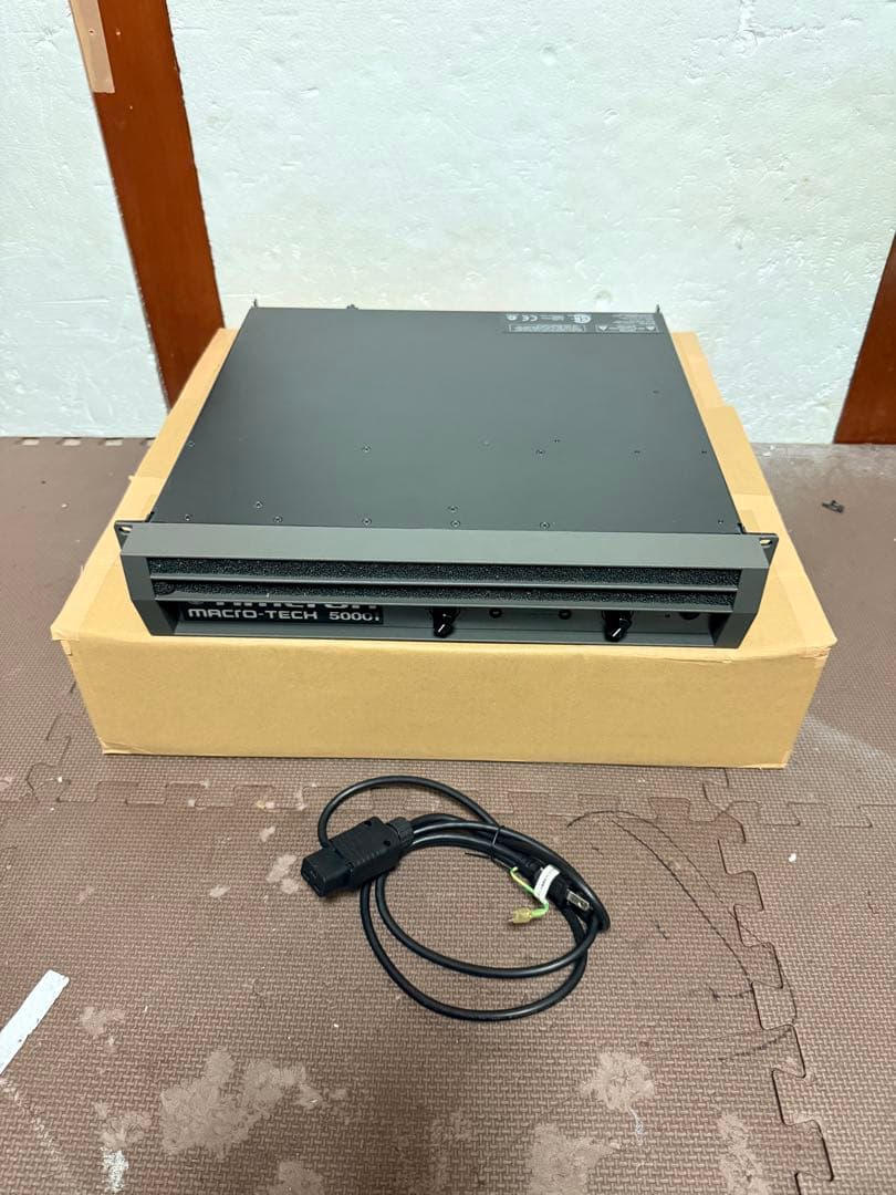 AMCRON MACRO-TECH 5000i パワーアンプ 動作確認済み良い品