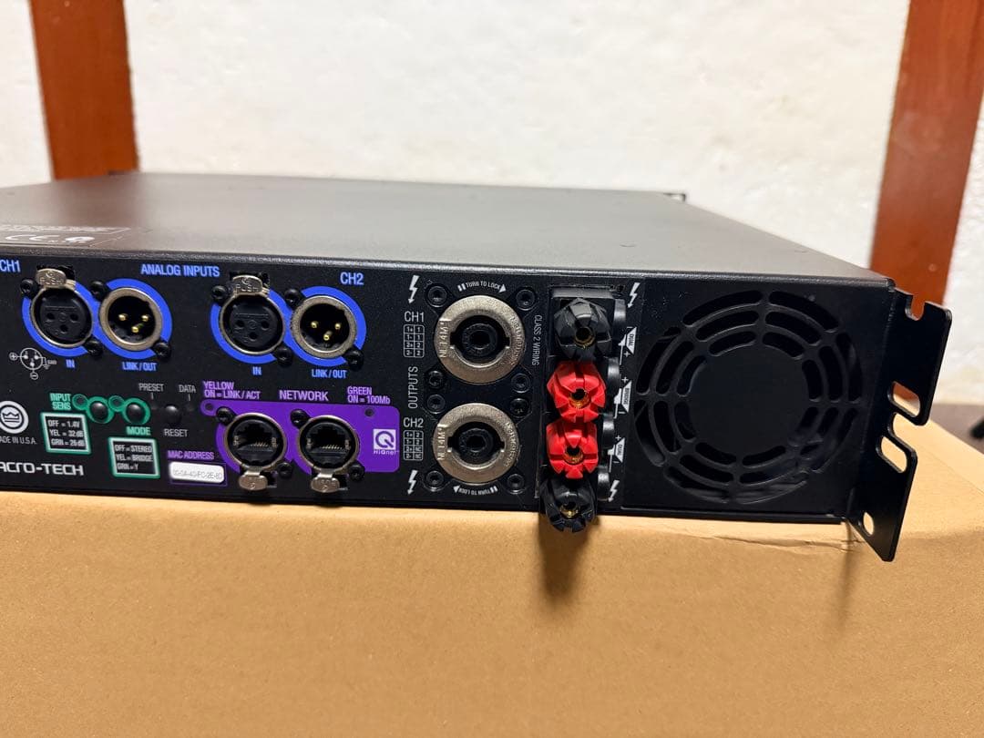 AMCRON MACRO-TECH 5000i パワーアンプ 動作確認済み良い品