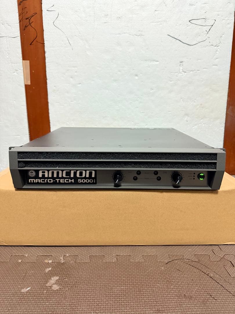 AMCRON MACRO-TECH 5000i パワーアンプ 動作確認済み良い品