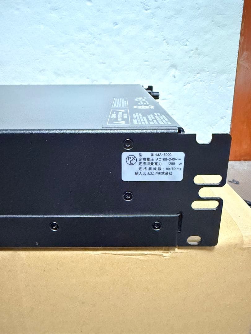 AMCRON MACRO-TECH 5000i パワーアンプ 動作確認済み良い品