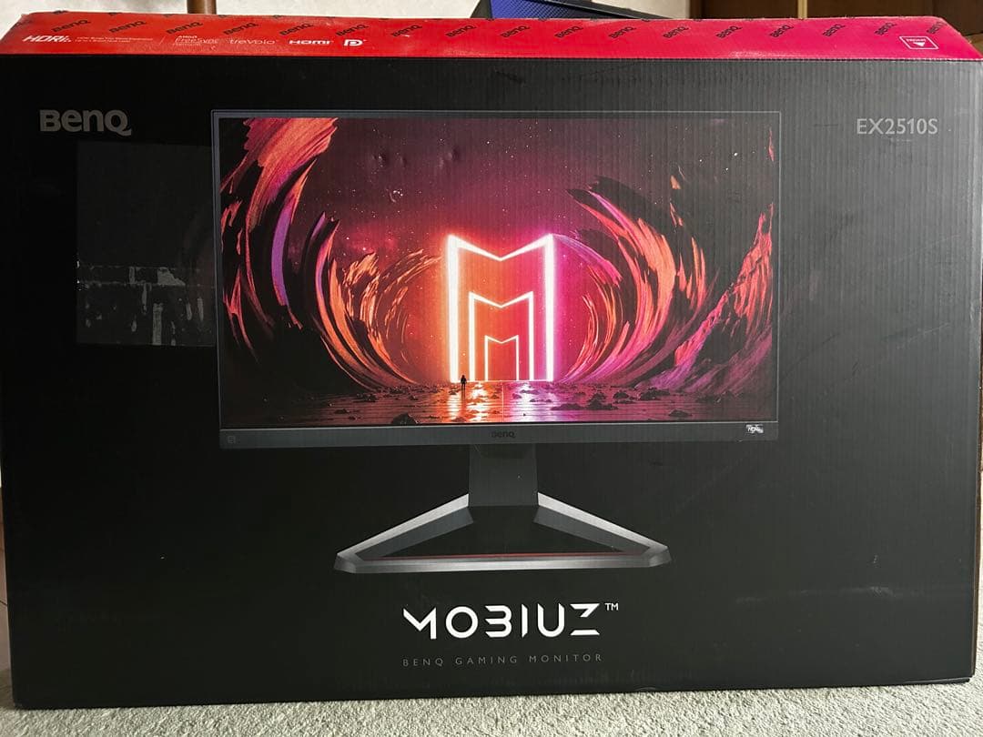 BenQ MOBIUZ EX2510S ゲーミングモニター 本体