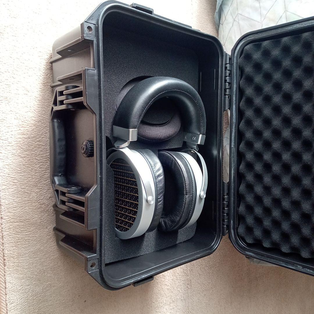 goldplaner gl2000 オープンバックヘッドホン シルバー ブラック