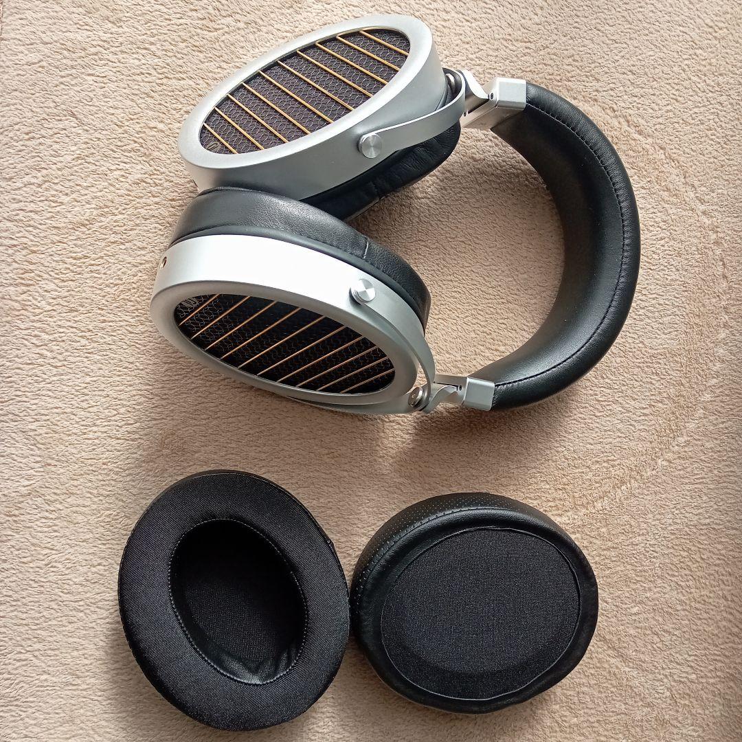 goldplaner gl2000 オープンバックヘッドホン シルバー ブラック