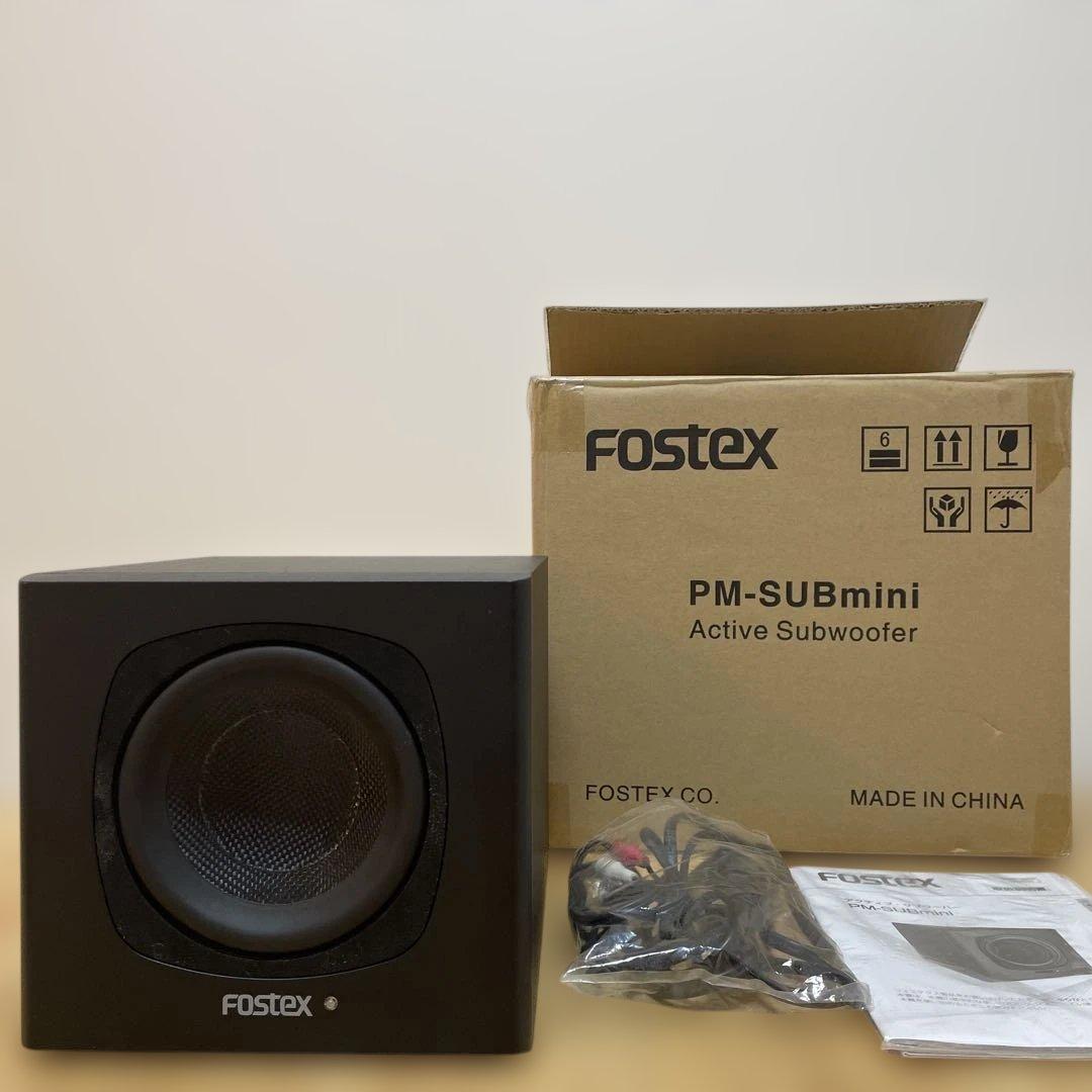 Fostex PM-SUBmini アクティブサブウーファー　ジャンク