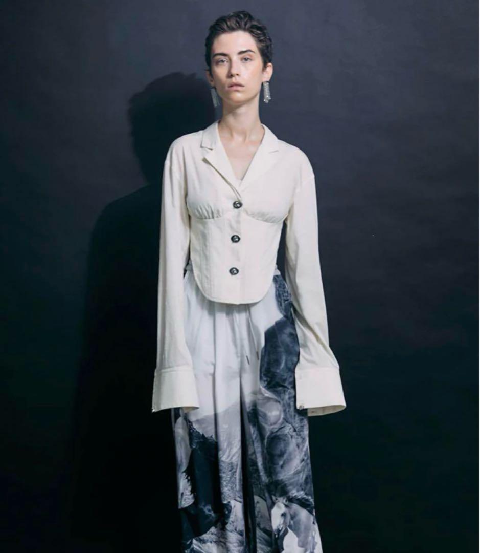 PRANK PROJECT バックオープンコルセットシャツ