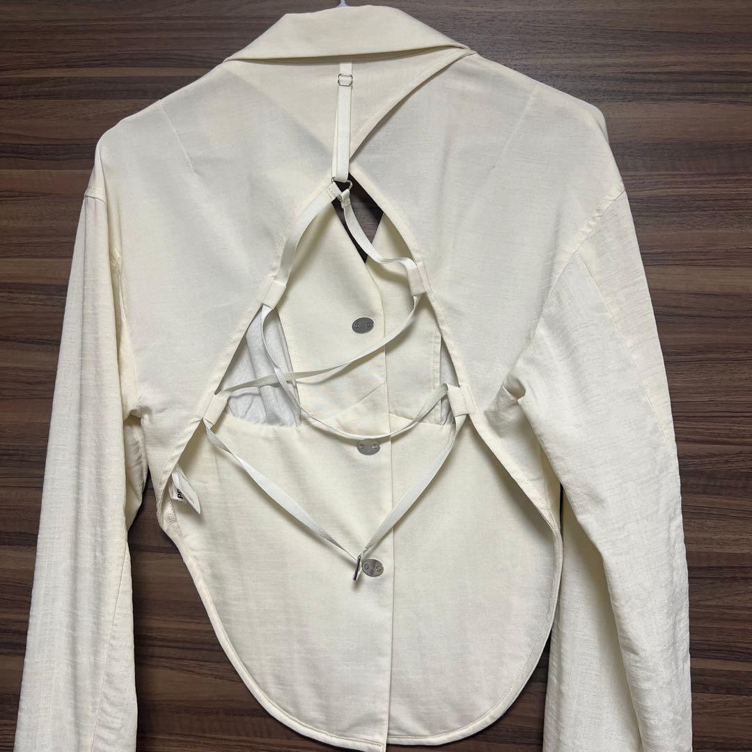 PRANK PROJECT バックオープンコルセットシャツ