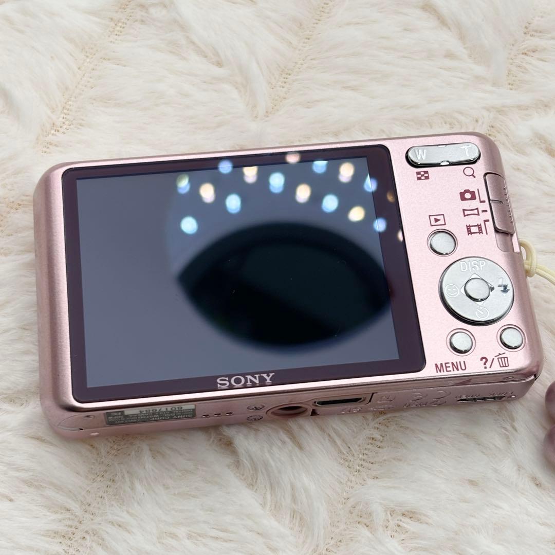 美品✨ 実写美⭕️ Sony Cyber-Shot DSC-W570D ピンク