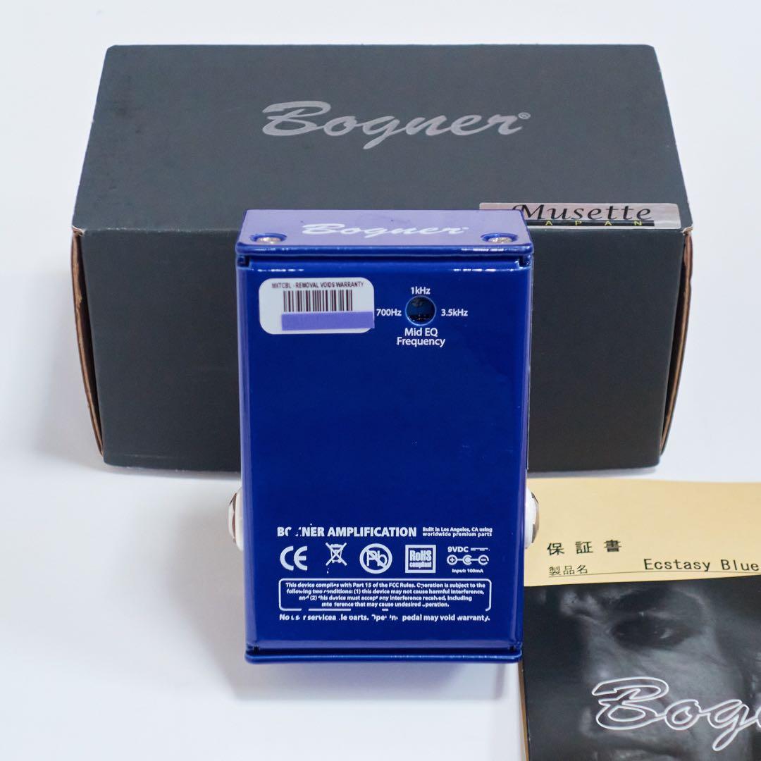 Bogner Ecstasy Blue Mini Pedal オーバードライブ