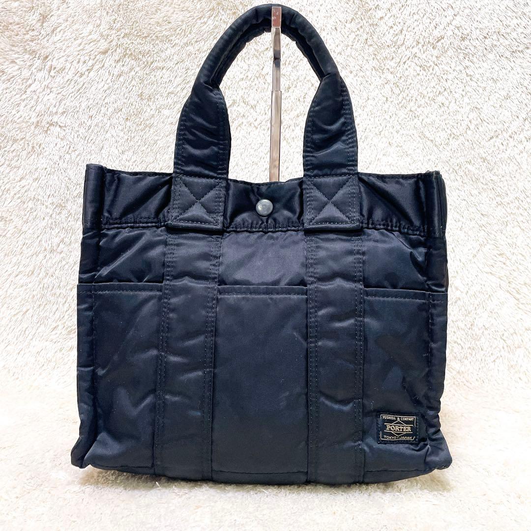 ヘッドポーター タンカー ハンドバッグ ミニトートバッグ ナイロン ブラック