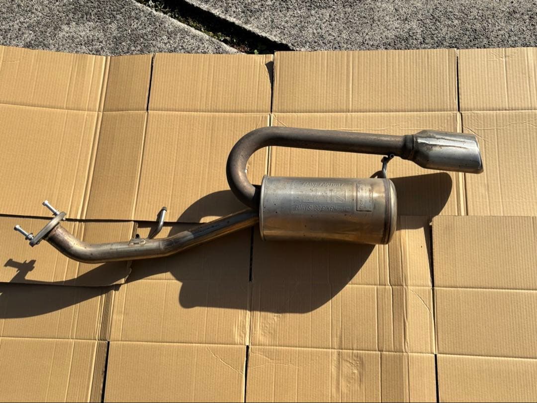 FUJITSUBOマフラー　A-SCWEFWN ラフェスタ ハイウェイスター