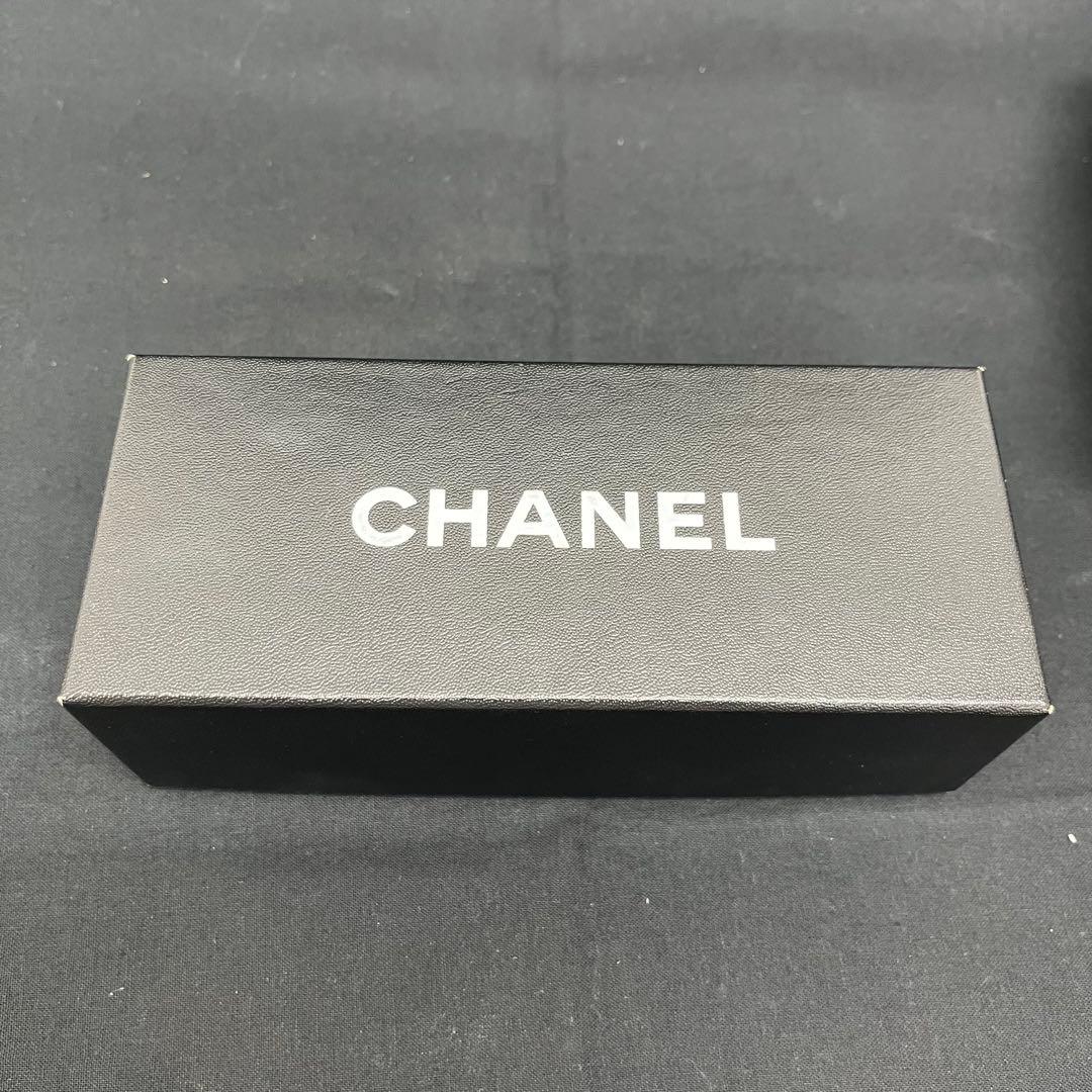 【T】売り尽くし✨CHANEL サングラス 5113 度なし ブラック カメリア