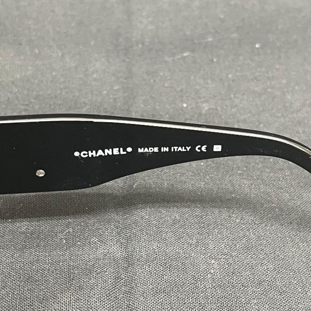 【T】売り尽くし✨CHANEL サングラス 5113 度なし ブラック カメリア