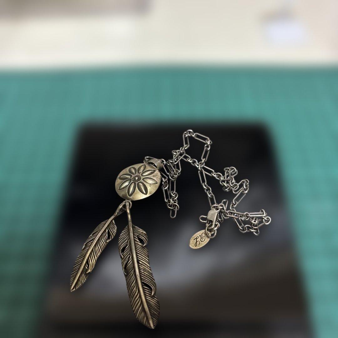 ラルフローレンフェザー ネックレス　シルバー925