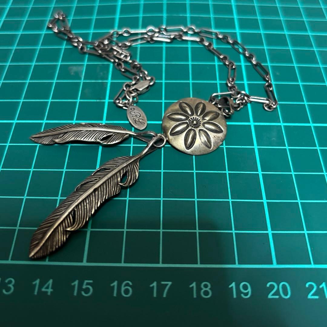 ラルフローレンフェザー ネックレス　シルバー925