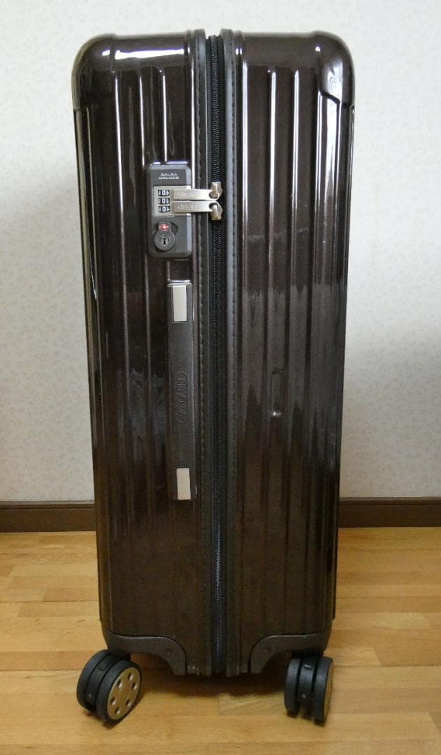 【美品】RIMOWA 軽量スーツケース サルサデラックス 82L ブラウン