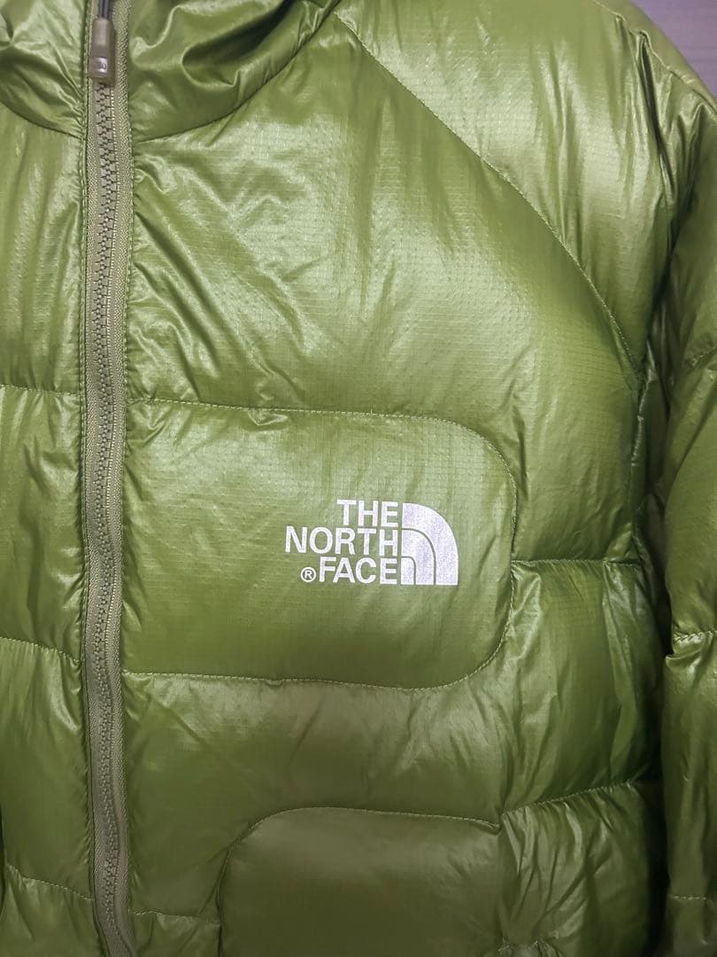 THE NORTH FACE ダウンジャケット オリーブグリーン メンズL