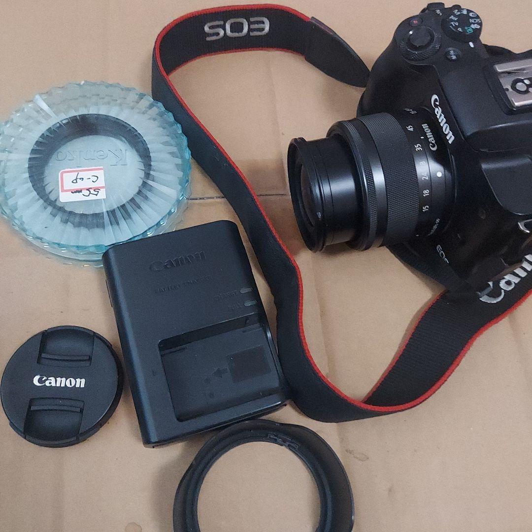 Canon EOS KissM　レンズ15-45　美品