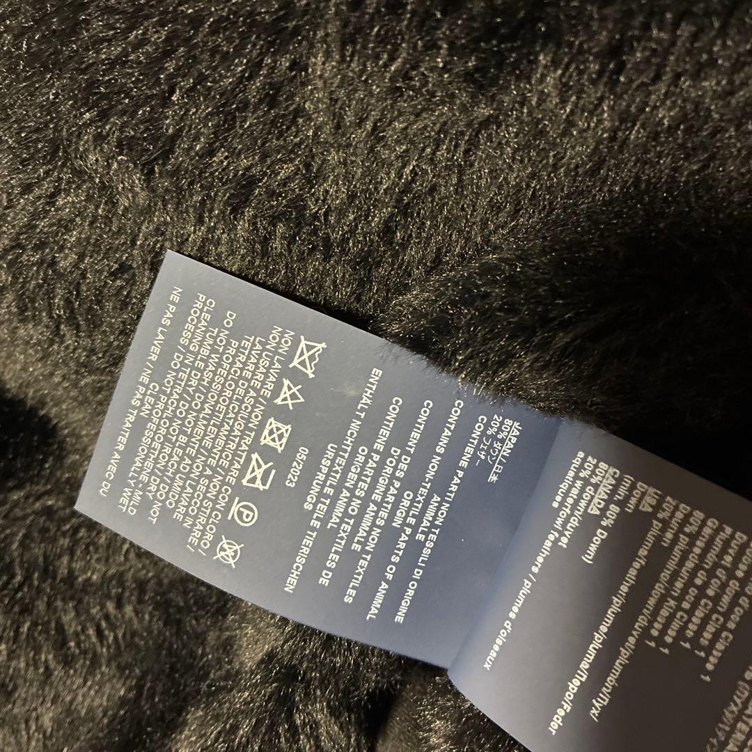 HERNO ブラック エコファーベスト　おしゃれ！梅田阪急店購入！完売　ブラック