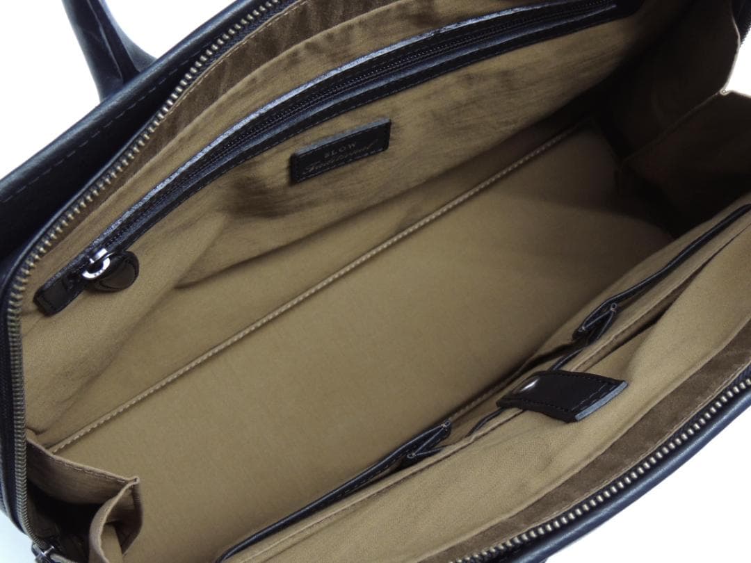 SLOW TRADITIONAL ボーノ レザー 2WAY ブリーフケース 黒