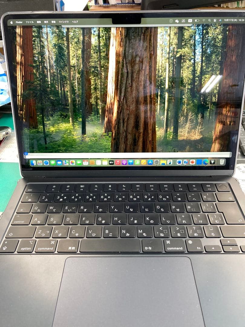 MacBook Air M2スペースグレー 本体