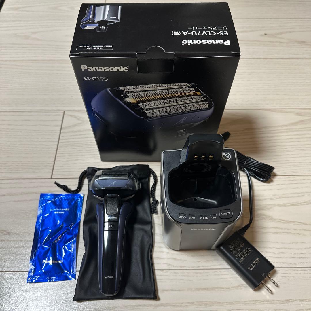 動作確認済み)Panasonic ES-CLV7U-A BLUE