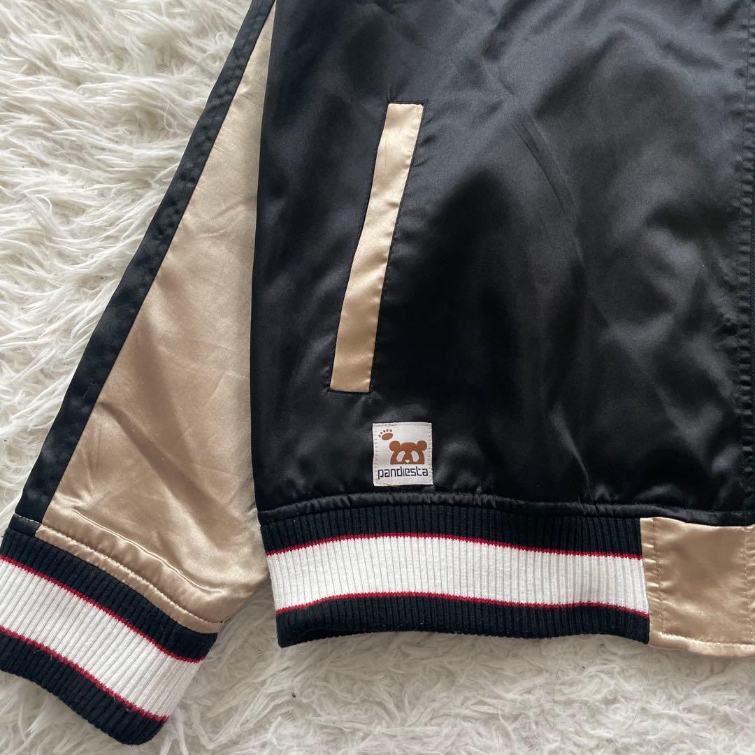 PANDIESTA JAPAN 刺繍　パンダ　スカジャン　ライダース