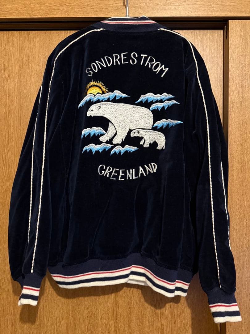 dairiku polar bear velor ska jamper Lサイズ