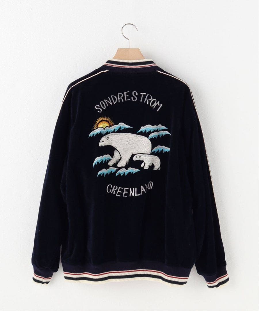 dairiku polar bear velor ska jamper Lサイズ